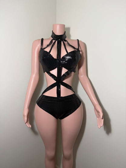 Strapped Black Costume