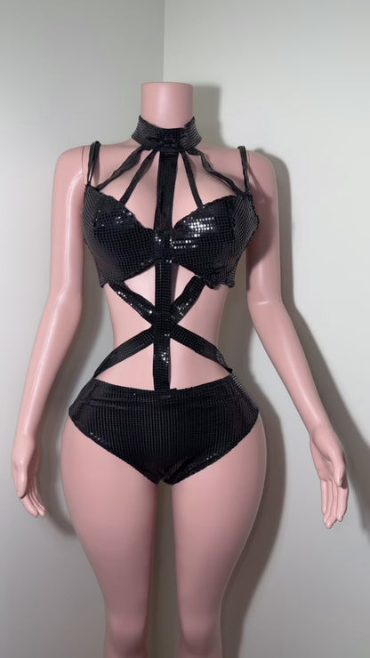 Strapped Black Costume